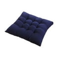 thumbnail image 1 of 2pc Non Slip Chair Pads with Ties for Dining Chairs,Chair Cushions for Dining Chairs,Indoor Kitchen Seat Cushions,Square Corduroy Chair Cushions Warm Floor Cushion for Kids Adults Long Sitting, 1 of 3