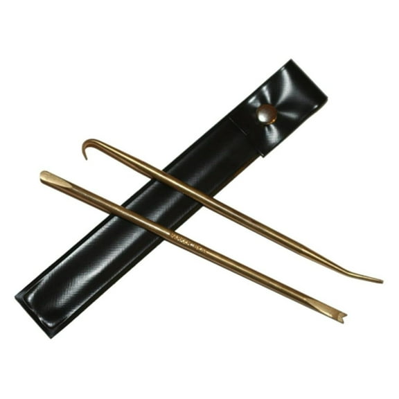 2pc. O-Ring Removal Brass Tool Set with Plastic Case