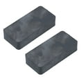 thumbnail image 1 of 2pc Rectangular Ceramic Ferrite Magnets 48mm x 22mm x 10mm for Home Office, 1 of 6