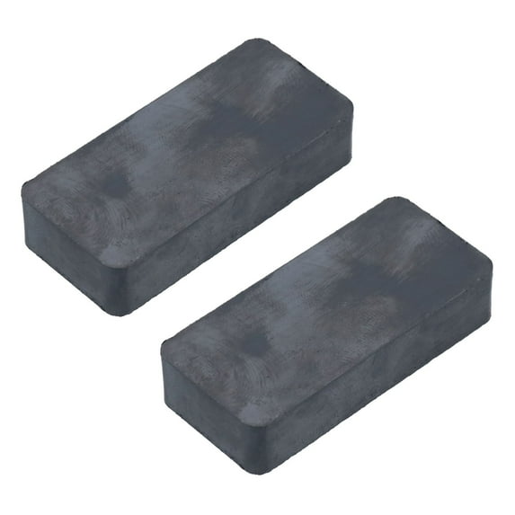 2pc Rectangular Ceramic Ferrite Magnets 48mm x 22mm x 10mm for Home Office