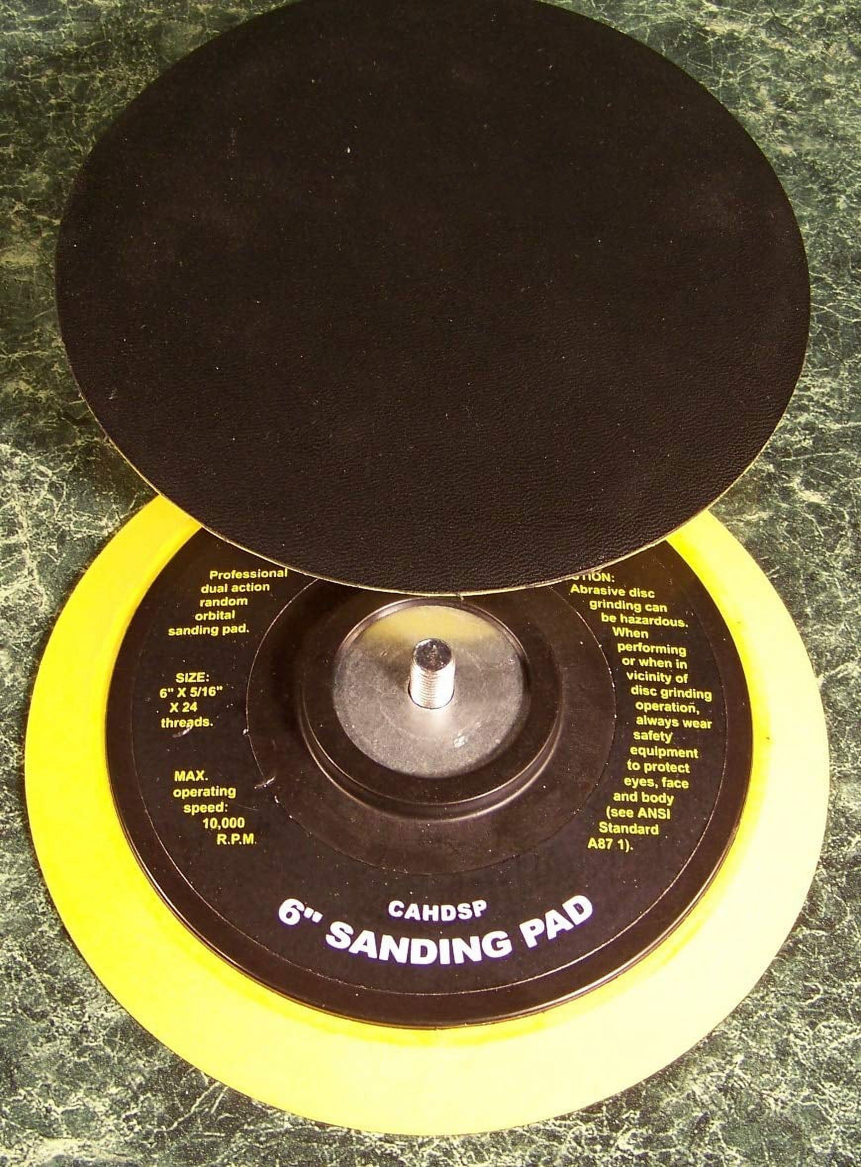 2pc Replacement 6" Dual Action DA Stick ON Sanding Pads PSA Sand Disc