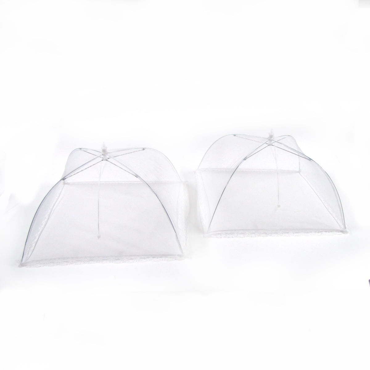 2pc Reusable Mesh Food Cover Tent Set Camping Umbrella Picnic Screen Outdoor Net 2pc Reusable Mesh Food Cover Tent Set Camping Umbrella Picnic Screen Outdoor Net