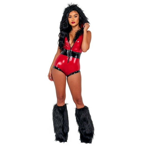 2pc Santa Women's Christmas Cosplay Costume
