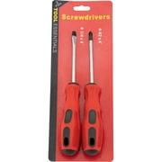 Toolmart 2-Pc. Screwdriver Set, 1 Phillips, 1 Flat, Model# SD-SD0402