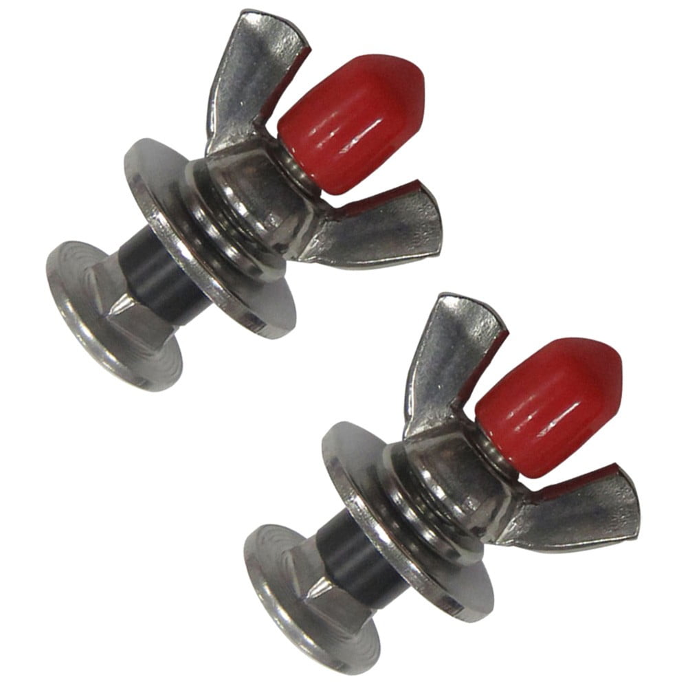 2Pc Scuba Diving Backplate Tech Submersible Butterfly Screw Bolts Donut