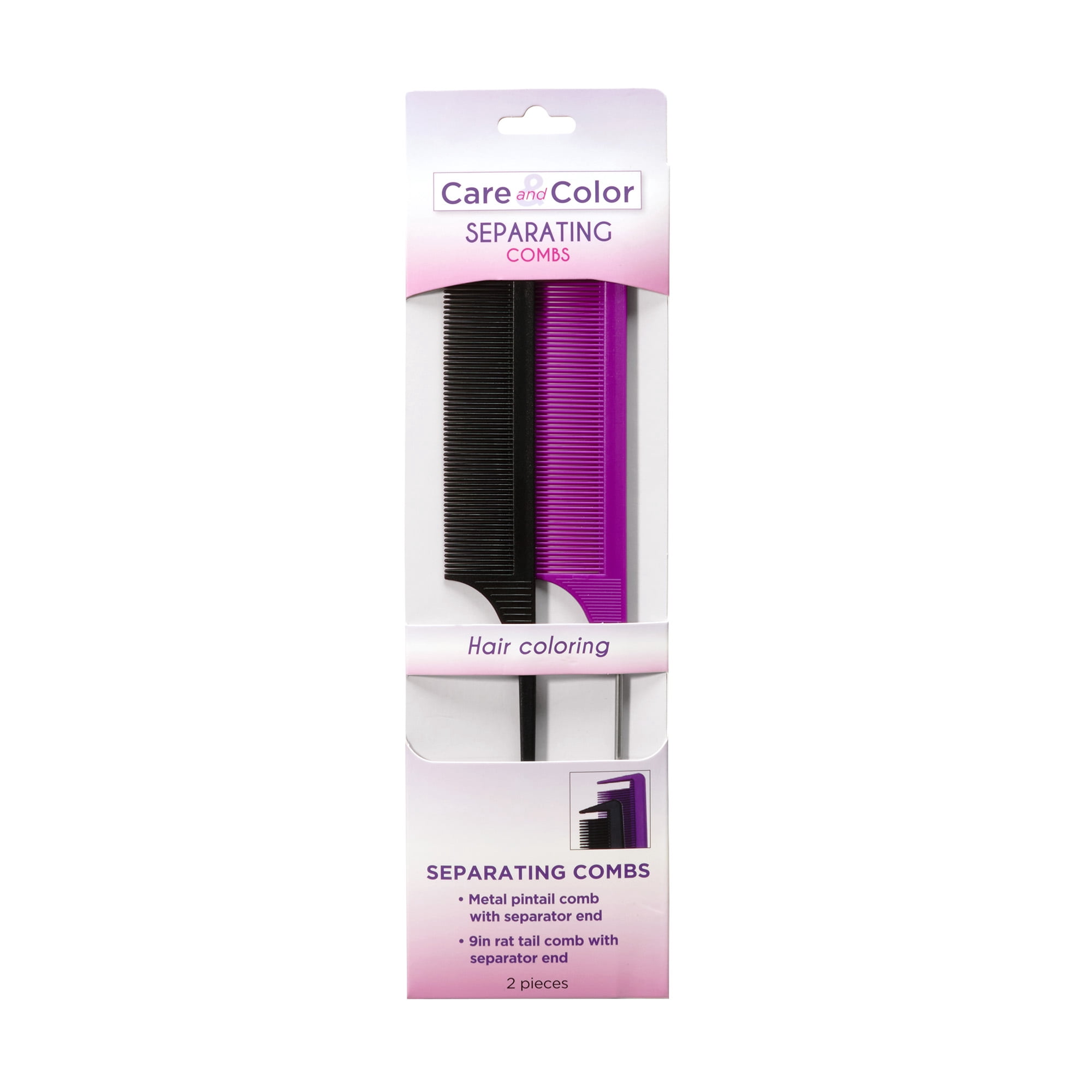Care & Color Precision Parting & Sectioning Separating Combs - Walmart.com