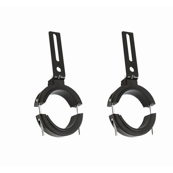 2pc Spotlights Holder Motorcycle Headlight Front Fork Bracket Spotlights Mounting Bracket Driving Light Extension Holder