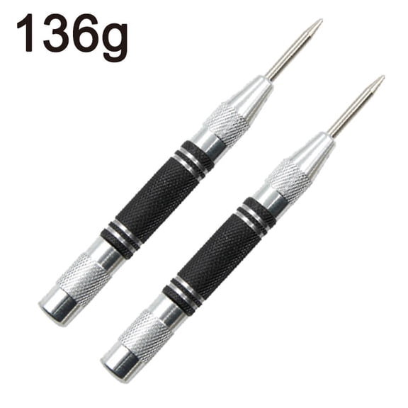 2pc Spring Type Automatic Center Punch Locator Glass Striker Window Breaker Punch Centering Punch Punch Tool