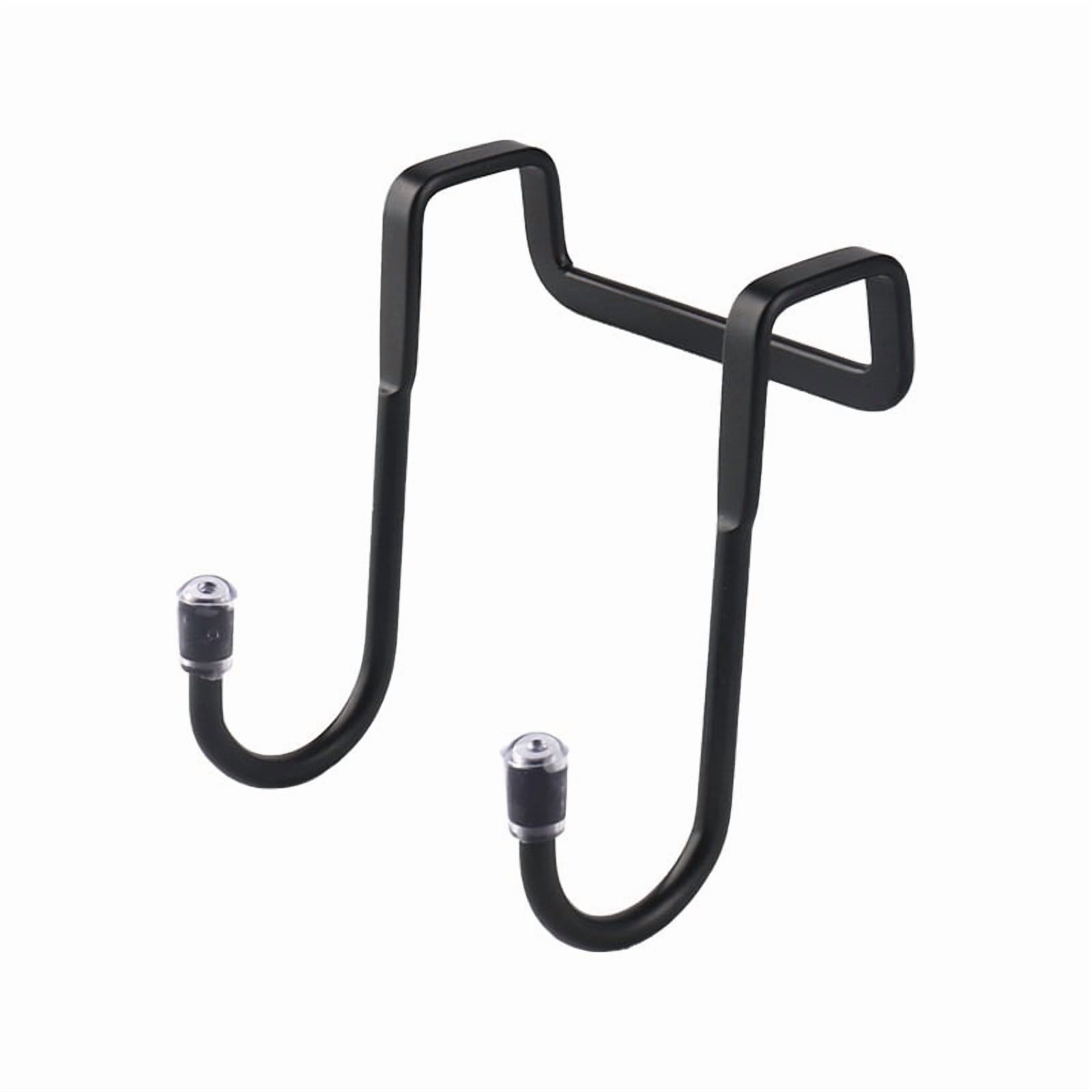 Bath Robe Hanger Rack 2pc Stainless Steel Bathroom Cabinet Door Coat Towel Rack S-Shape ...