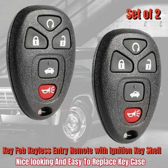 2pc Suitable For Luzun Junwei New GL8 Ang Kele Car Remote Control Key fob cover,2x OEM Replacement Keyless Entry Remote Control Key Fob For GMC Chevy Cadillac,GM OEM KEY LESS ENTRY REMOTE FOB 315MHz