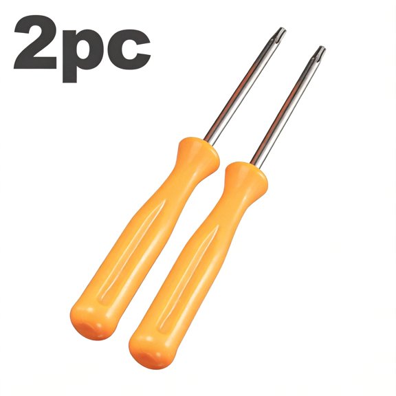 2pc T8 Torx Screwdriver, Precision Security Bit Tool for Xbox One Controller MacBook Repair, Tamper Proof Star Driver for Electronics Disassembly Opening