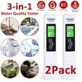 2pc TDS Meter Digital Tester Water Quality Testing Kits Drinking Water ...