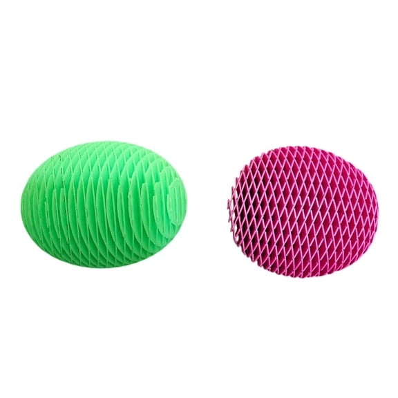 2pc Transforming Fidget Ball  3D Printed Motion   Satisfying and Reusable Stress Reliever  Unique Morphing Design
