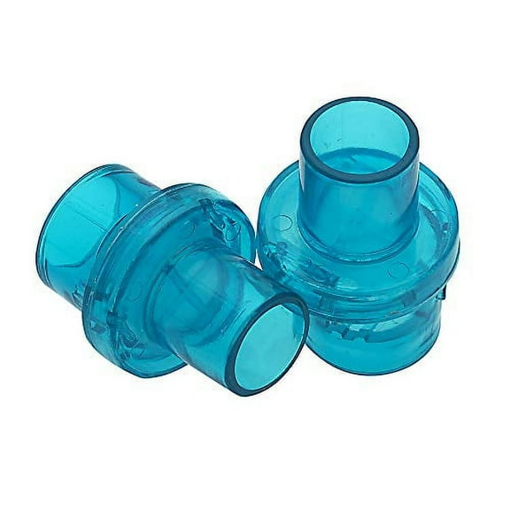 2pc Universal Plastic CPR Pocket Resuscitator Mask Replacement Valves, CPR Rescue Mask Training Valves (Green)