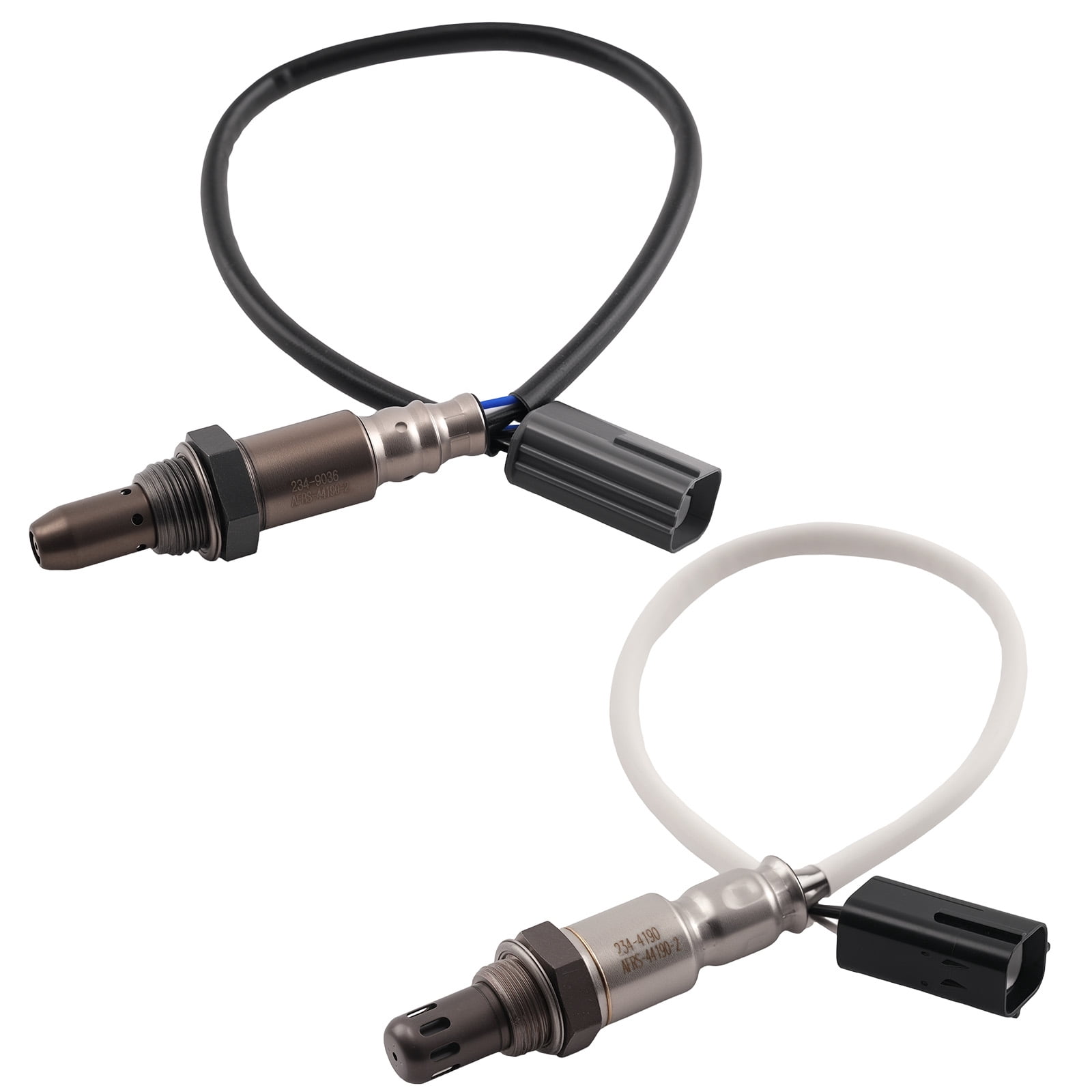 2pc Upstream & Downstream Oxygen O2 Sensor for Nissan Altima 2.5L 2007-2013 & Rogue 2.5L 2008-2013, Replacement for 234-4190, 234-9036, 22693-1NA0A, 22693-ZX70A, 4-Wire Engine Sensor