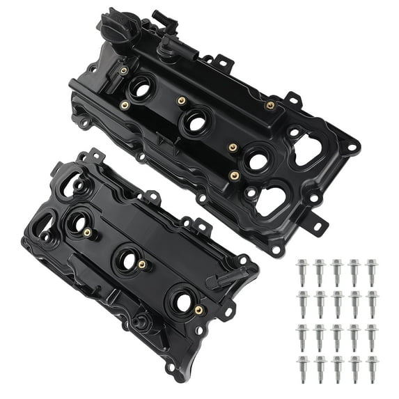 2pc Valve Covers Set w/ Gasket for Nissan Maxima 2009-2020 Murano 3.5L 2015-2020