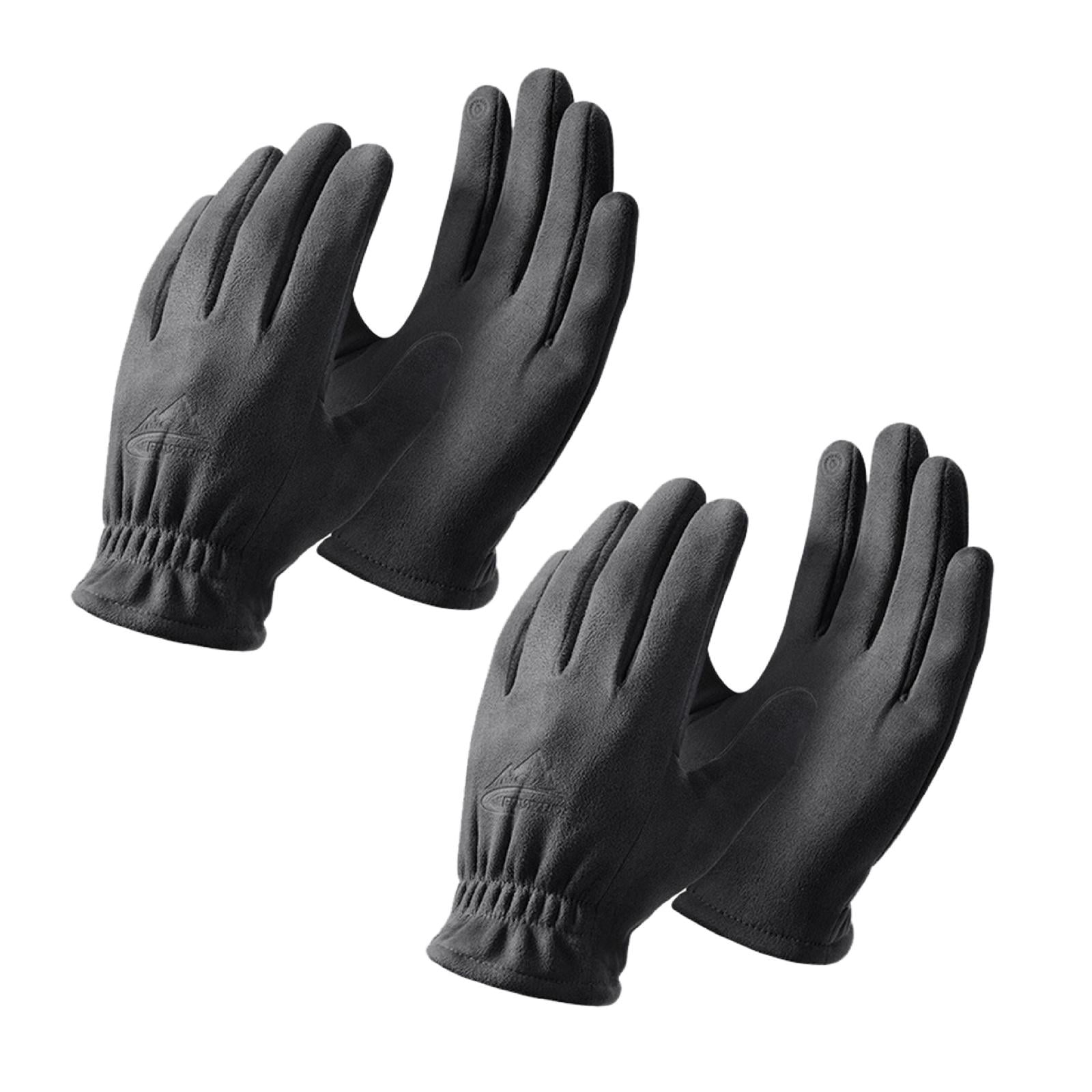 Winter Gloves With Touch Screen Fingers Windproof Warm for Men
