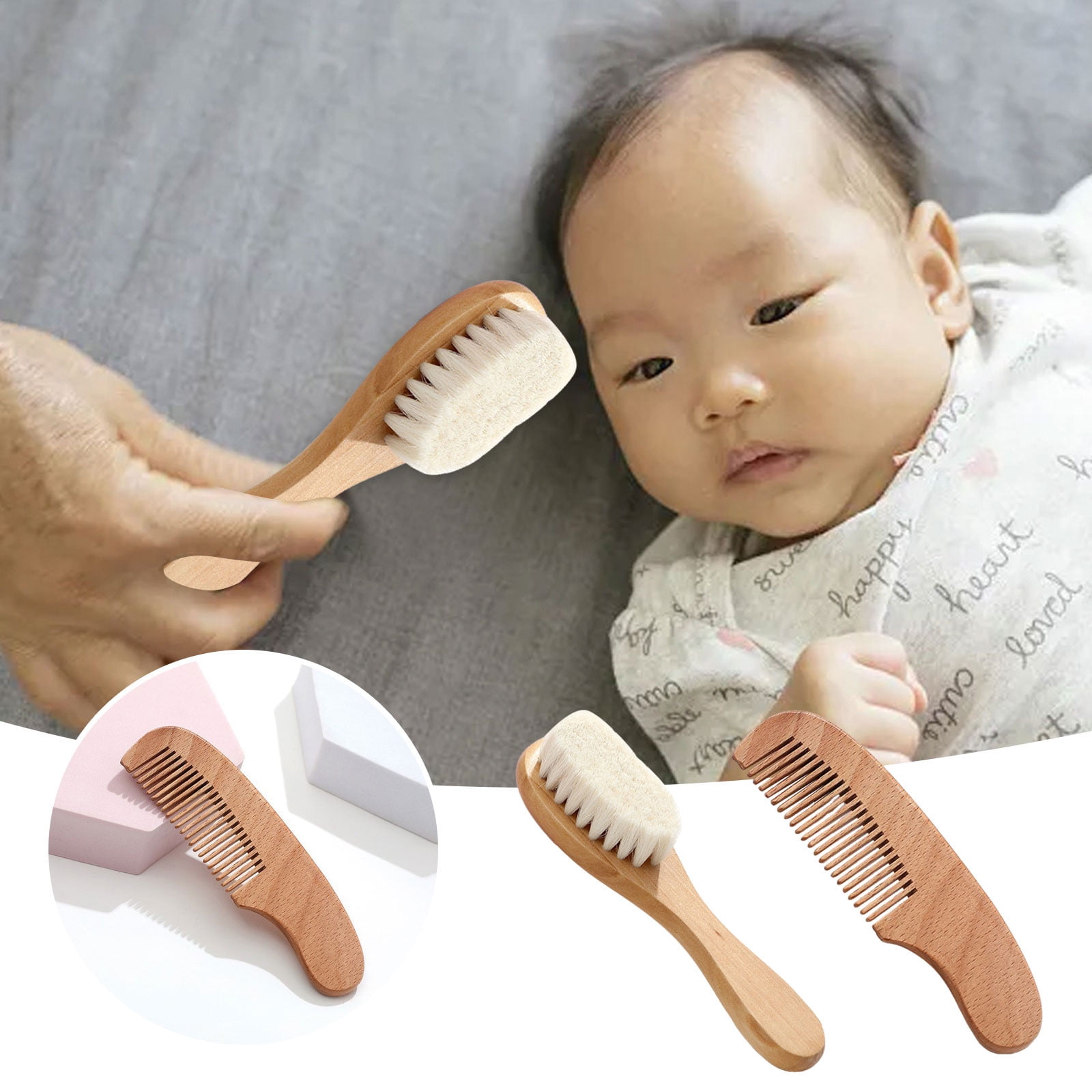 Kyte Baby Soft Brush For Baby Cradle Cap Best Baby Brush For