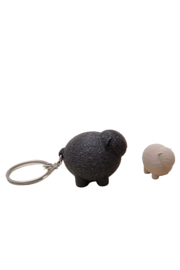 2pc sheep key chain 3D printing