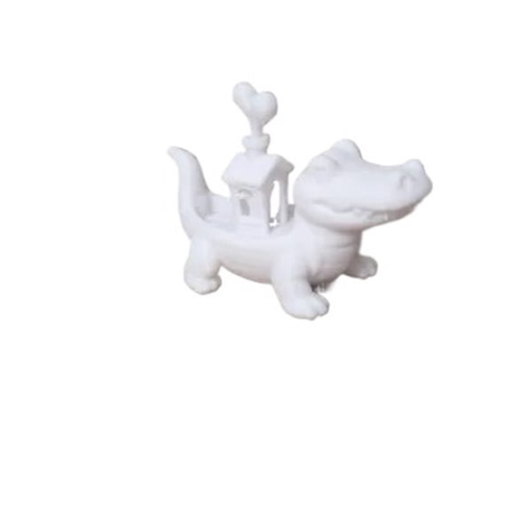 2pc3D printing crocodile boat 3D printing
