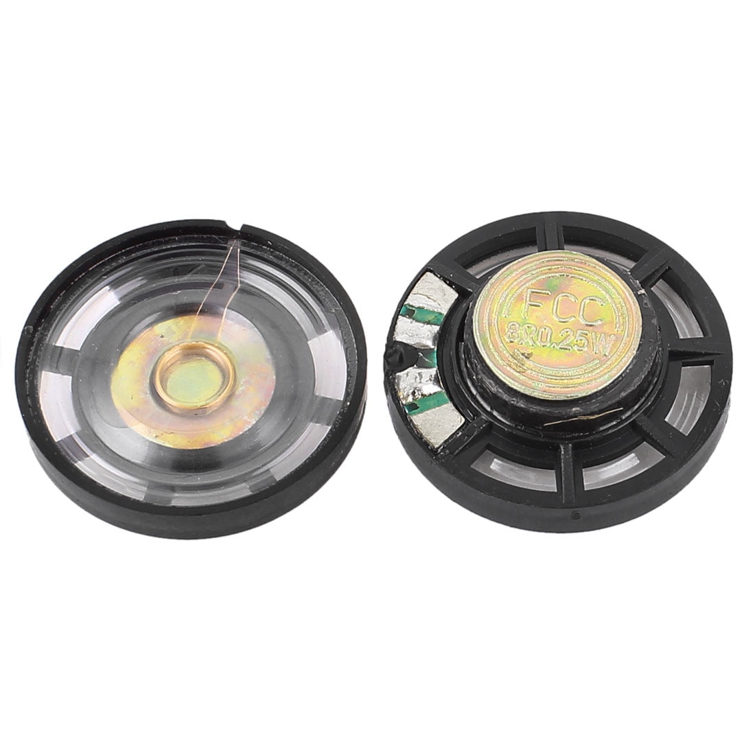 2pcs 0.25W 8 Ohm 29mm External Magnetic Magnet Electronic 2pcs 0.25W 8 Ohm 29mm External Magnetic Magnet Electronic