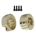 thumbnail image 1 of 2pcs 1/18 RC Car Upgrade Brass Rear Axle Counterweights Balance Replacement Parts for TRAXXAS TRX4M, 1 of 9