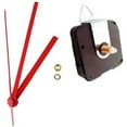 2pcs 1/2" Threaded Motor Red 5" Hs Hanger, Quartz Clock Movement Kit