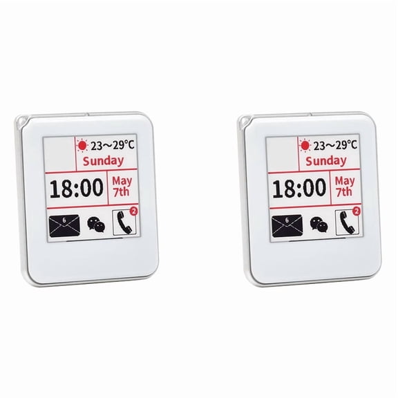 2pcs 1.54 Inch Epaper Screen NFC Powered E Paper E Ink Tag Battery Free NFC Label DIY Digital Picture Frame