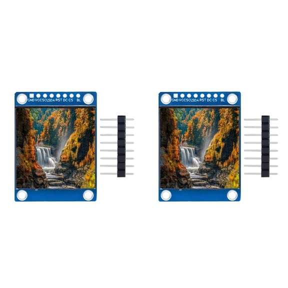 2pcs 1.54-Inch IPS TFT Display Module - 240x240 HD Resolution, SPI Interface with ST7789 Driver TFT