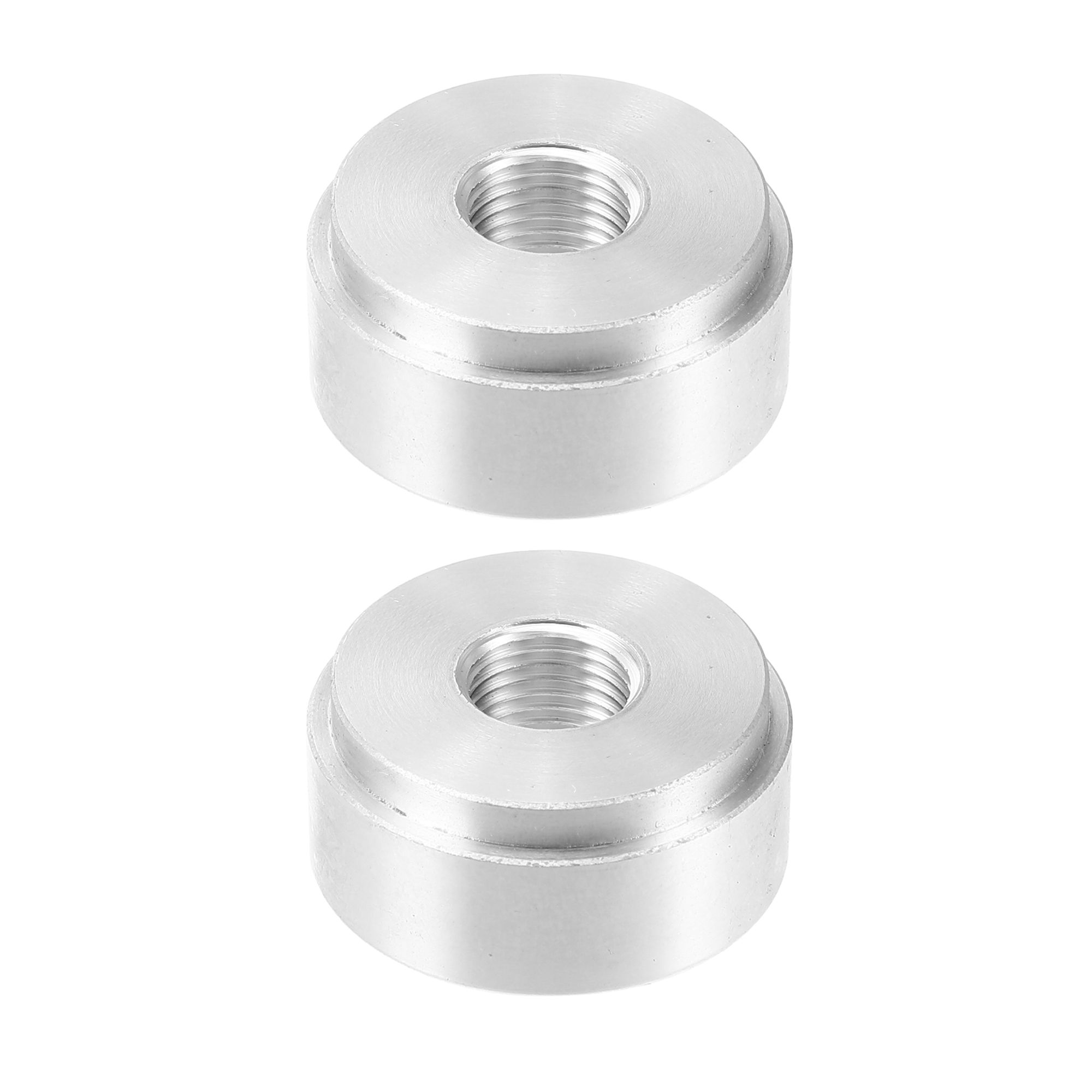 1/2" NPT Aluminum 6061 Female Straight Weld-On Fitting – Single Piece, Half Inch Port