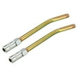 thumbnail image 1 of 2pcs ,1/8" NPT Grease Fitting Standard Grease Metal Extension Tubes with Grease Nozzle Zinc Plated, 1 of 3