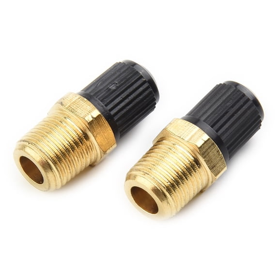 2pcs 1/8 inch NPT Brass Air Compressor Tank Fill Valve for Heavy-Duty Use