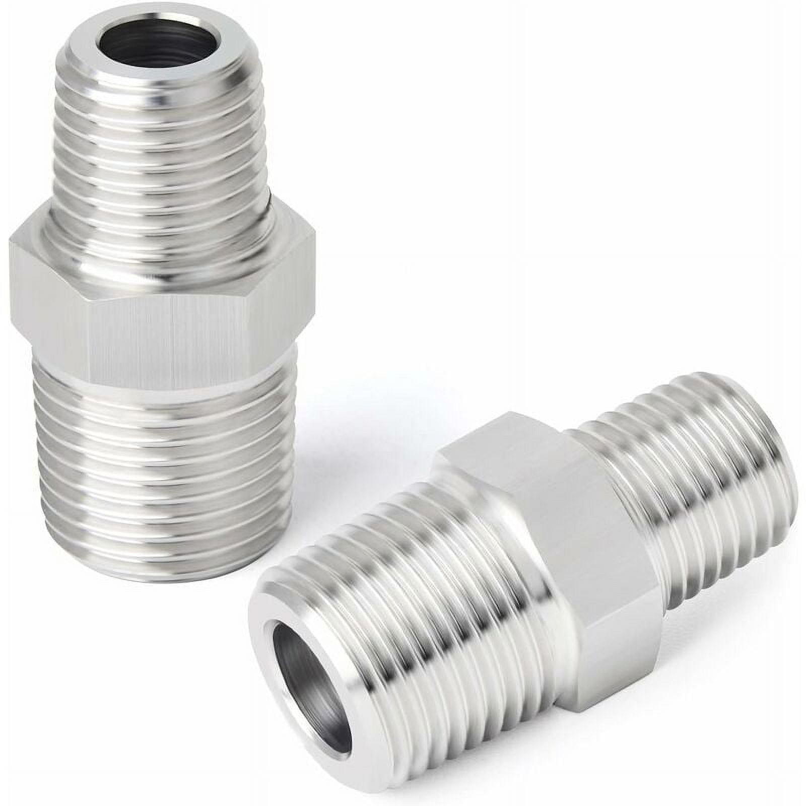 Stainless Steel 3/4" To 1/2" Reducer - Convert BSP Sizes Easily - View #7