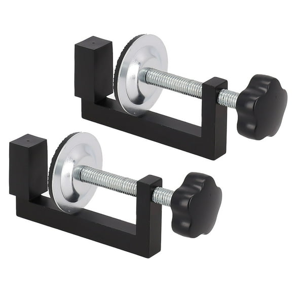 2pcs 10-57mm Woodworking Clamp C-Clamp G-Clamp For Wood Plastic Drilling Fixing
