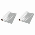 thumbnail image 1 of 2pcs 100Ft Clear Cellophane Wrap Roll 34In X 100Ft Extra Wide Clear Wrapping Paper,Thicker Clear Cellophane Paper, 1 of 6