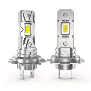 2pcs 100W H7 LED CANBUS Headlight Bulbs, 20000LM High-Intensity Car Lights with CSP Chip, Durable Aluminum Body, Bright White for Motor Vehicles - No Battery Required, Easy Installation