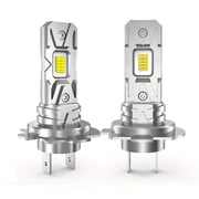 2pcs 100W H7 LED CANBUS Headlight Bulbs, 20000LM High-Intensity Car Lights with CSP Chip, Durable Aluminum Body, Bright White for Motor Vehicles - No Battery Required, Easy Installation