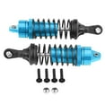 thumbnail image 1 of 2pcs 100mm Front Shock Absorber for x Slash 4x4 1/10 Car (Blue Without Spring), 1 of 8
