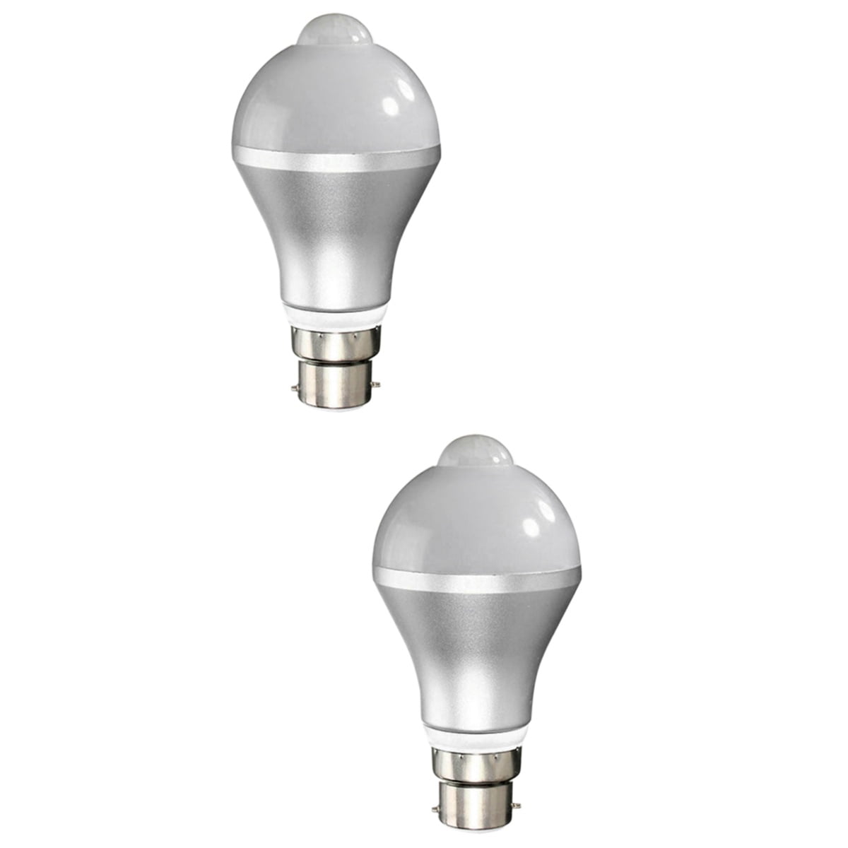 2pcs 10W Motion Sensor Light Bulb Smart PIR LED Bulbs Auto On/Off Night