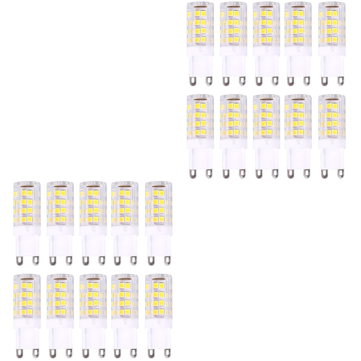 2pcs 10psc Dimable G9 LED Bulb Warm White Light 360 Degree Beam Angle