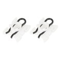 thumbnail image 1 of 2pcs 11mm Car Window Regulator Sliding Clips White for BMW E32 51321938884, 1 of 6