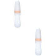 2pcs 120ml Rice Cereal Bottle Feeding Bottle with Silicone Teether Baby Food Feeder