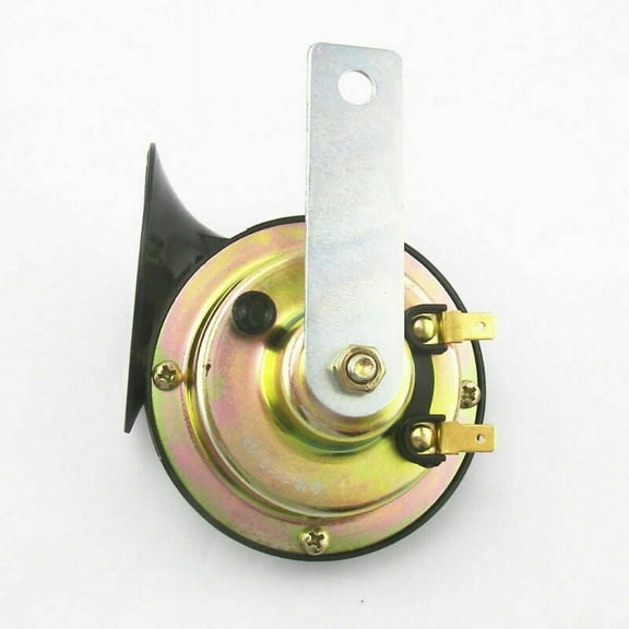 2pcs 12V 110DB Car Loud Dual-tone Snail Electric Horn Black Universal US Stock
