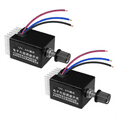 2pcs 12V/24V DC Motor Speed Controller Universal,Knob Screw Electronic