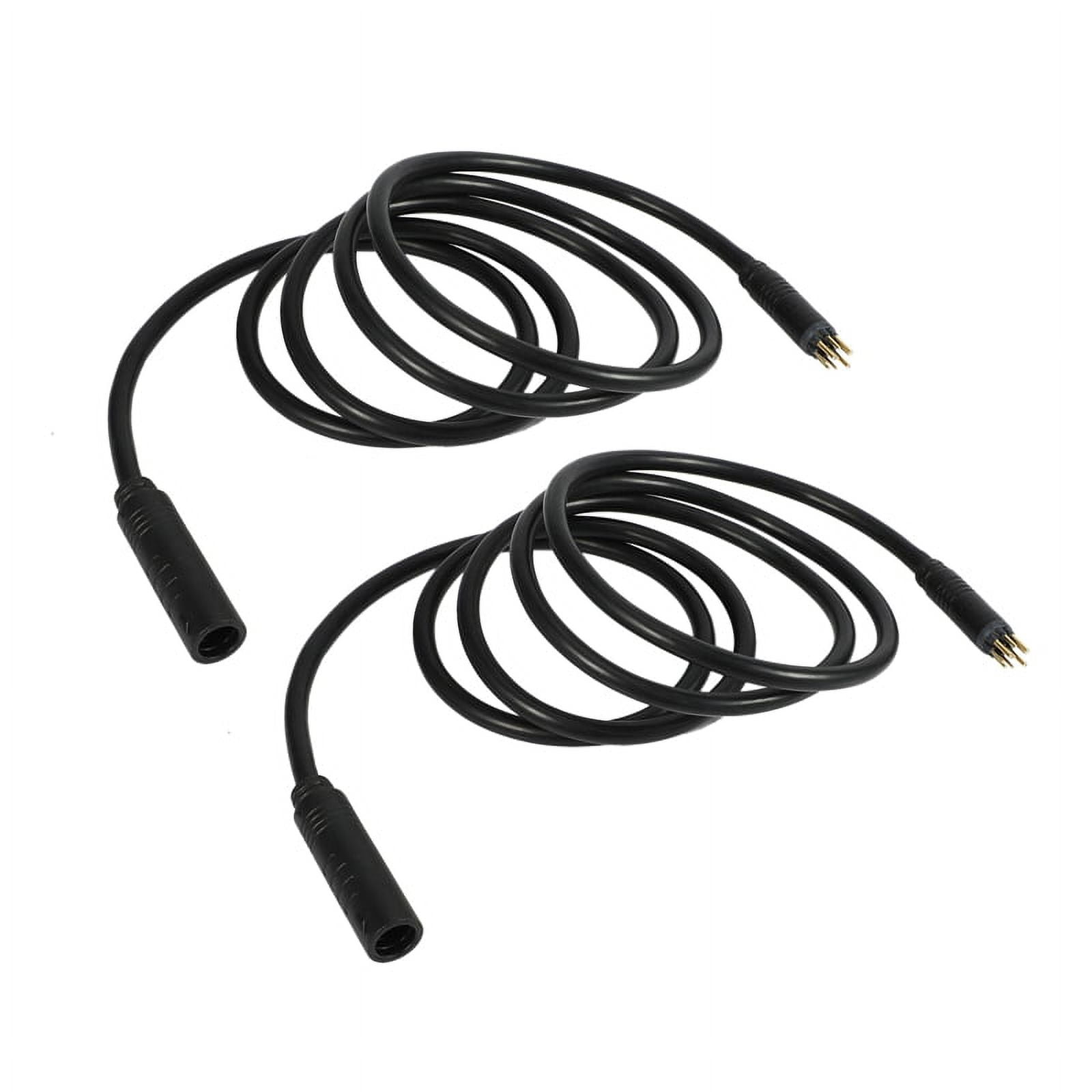 2pcs 130cm 9 Pin Conversion Motor Wire Female to Male Connector