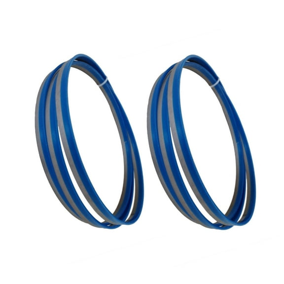 2pcs 1400x13x0.65mm M42 Bi-metal Band Saw Blades 55"x1/2"x0.025" Metal Cutting Band Saw Blades for Woodworking Frozen Meat