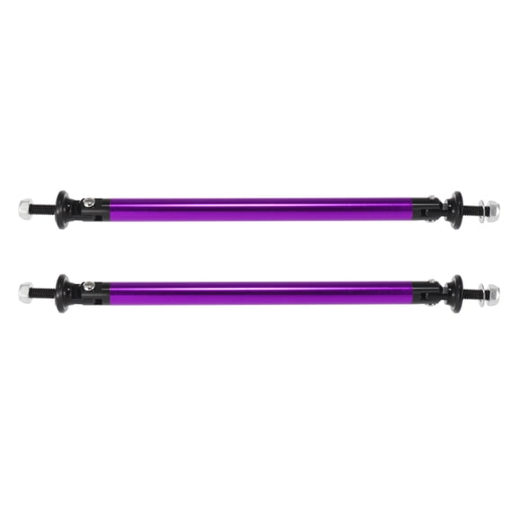 2pcs 150mm 5.91" Car Splitter Support Rods Adjustable Front Rear Bumper Lip Splitter Strut Rod Tie Support Bars Purple