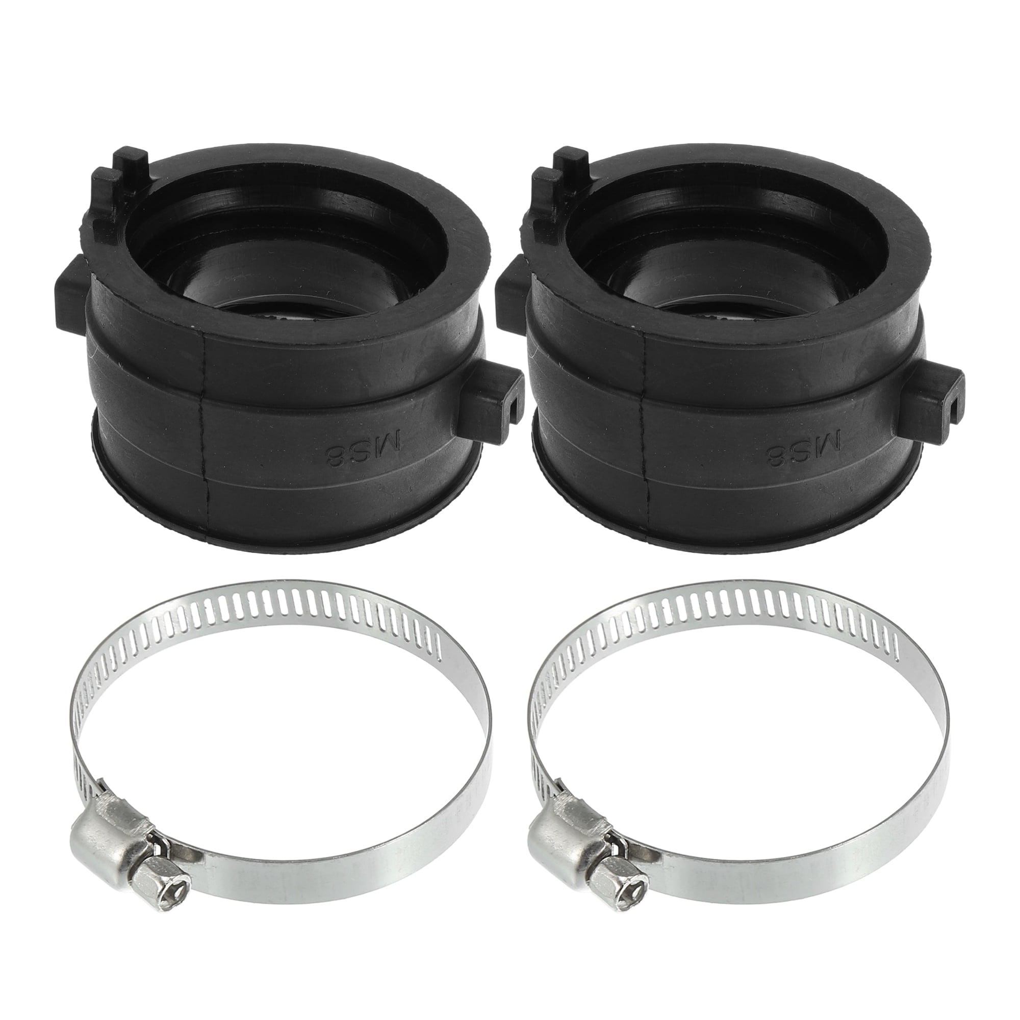 2 Pieces Carburetor Intake Manifold Boots Carb Intake Manifold Boots Gasket For VT600 VT750 Shadow 16211 Maw 600