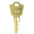 2pcs 166E File Replacement Keys 2 Keys