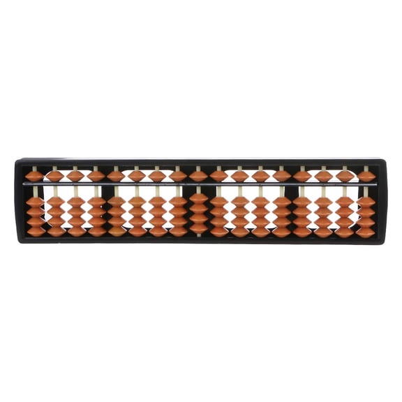 2pcs 17 Digit Standard Abacus Soroban Counting Tool for Math Learning Toddler Montessori